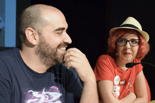 Jordi Noguera y Concha Perea, de Caja de Letras